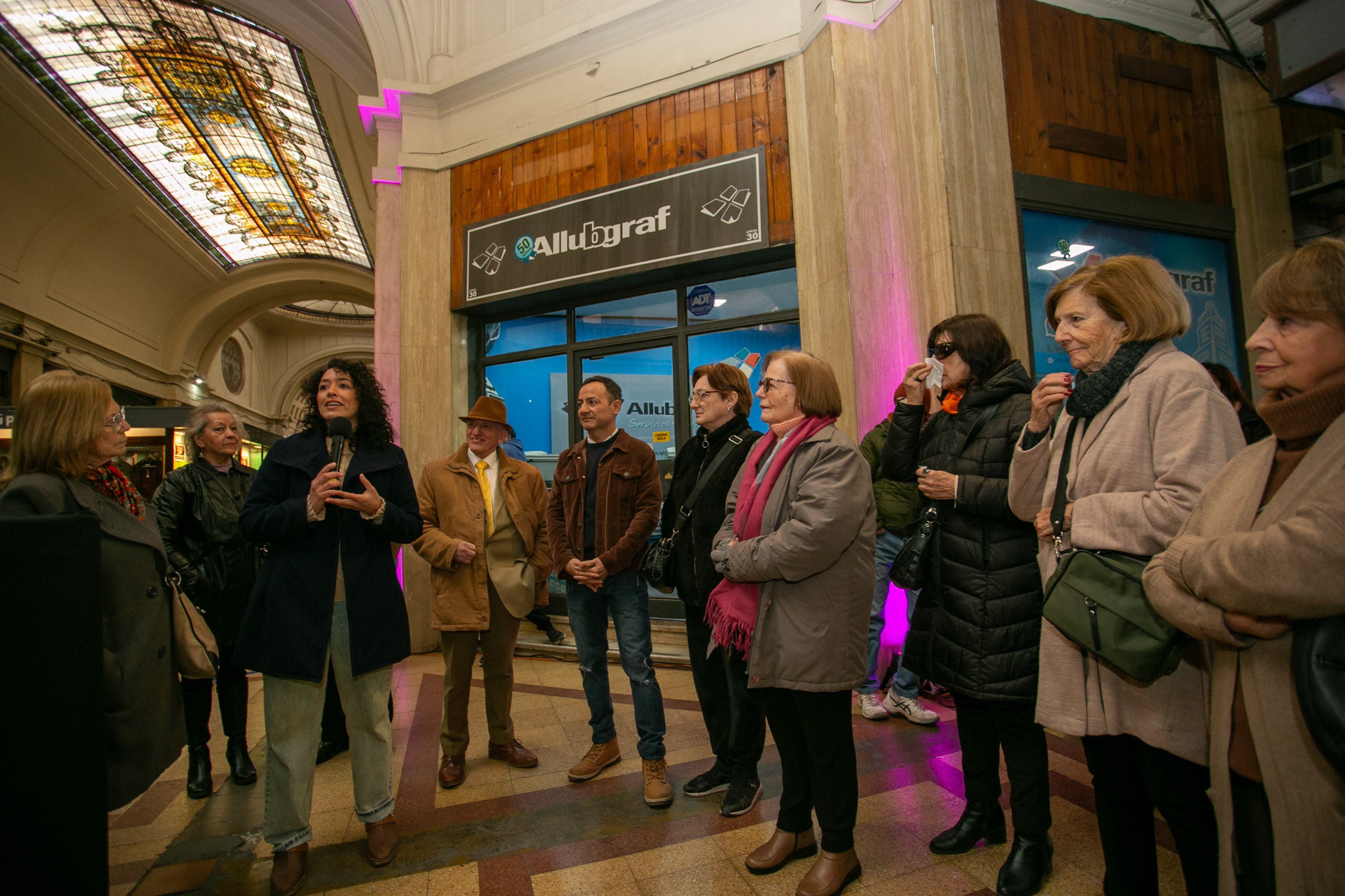 El Pasaje San Martín se vistió de fiesta con Ciudad de Galerías