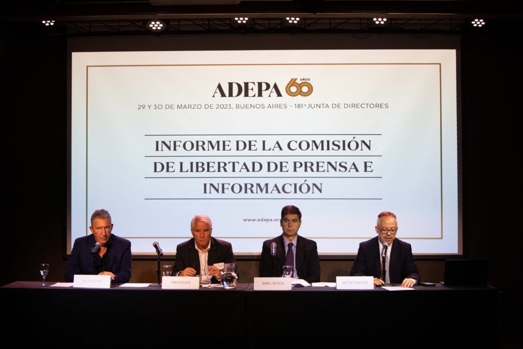 Informe semestral de ADEPA