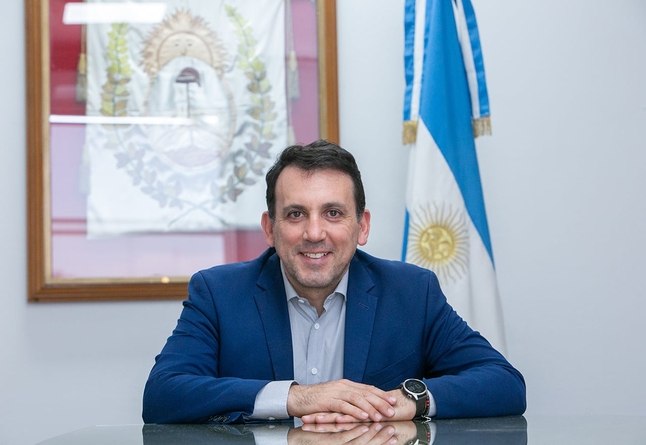 Tadeo García Zalazar. Ministro de Educación, Cultura, Infancias y Dirección General de Escuelas de la Provincia de Mendoza. Foto: Los Andes