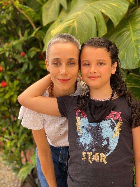 Karla Tenório junto a su hija. Foto: Web