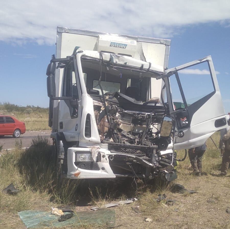 Accidente vial en Luján de Cuyo / Prensa Seguridad.