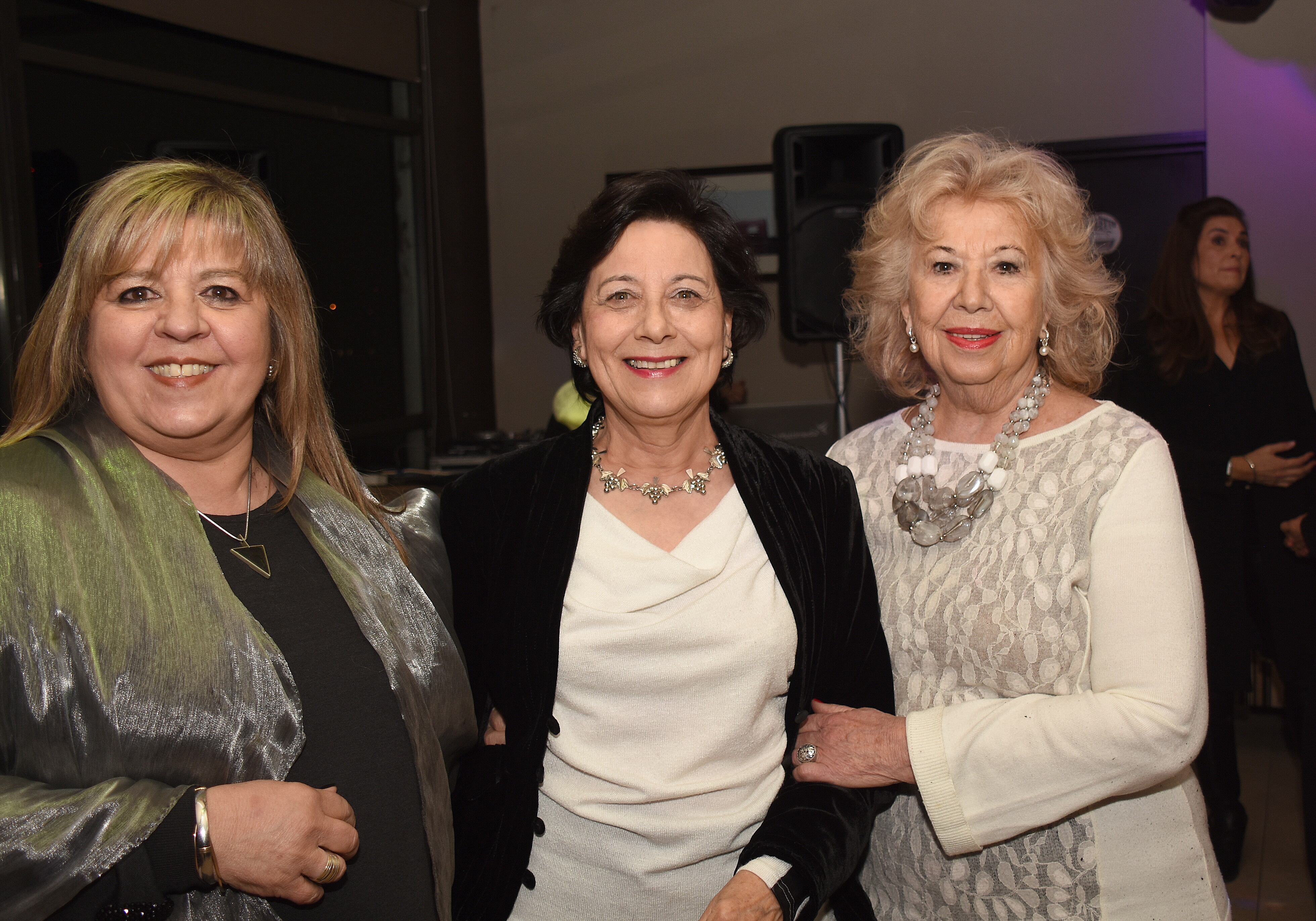 Silvia Cervós, Cristina Pandolfi y Sandra Cané