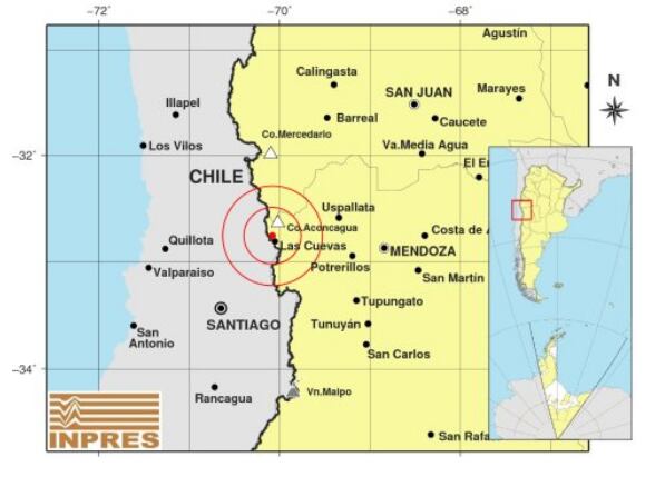 El sismo tuvo epicentro en Las Cuevas.