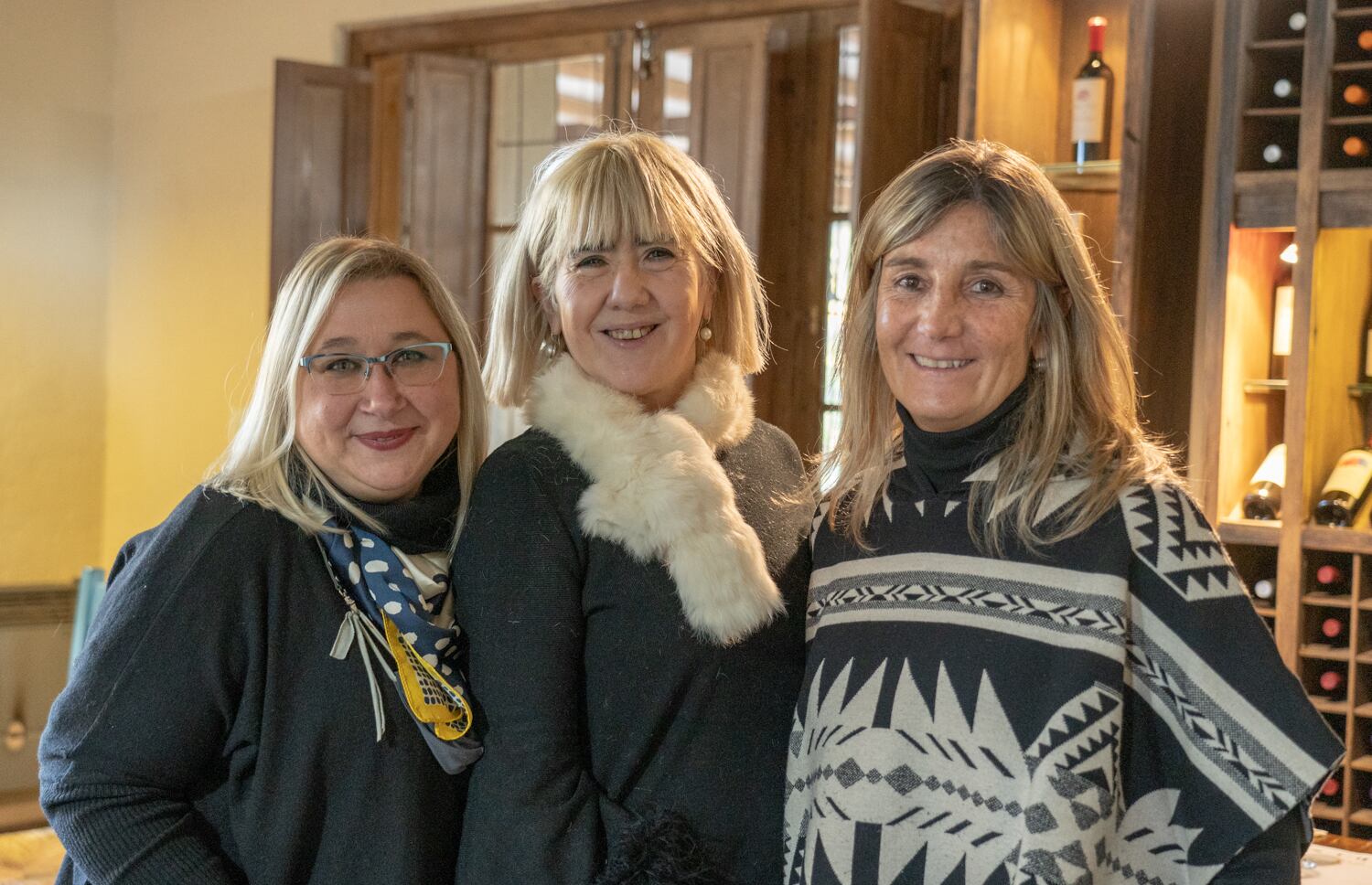 Ana Rusticcini, Fátima Villagra y Claudia Yanzón.