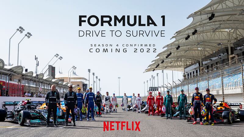 Se viene la nueva temporada de Drive to Survive de F1 en Netflix