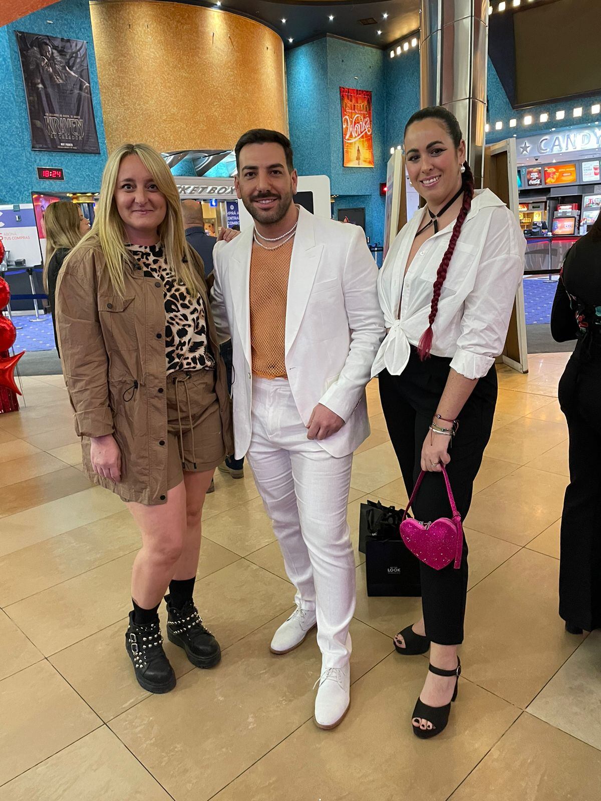 Florencia de María (@gitanasmendoza), Juan Rauek (Maldita Peluquerías) y Mayra Zen Resa (@gitanasmendoza).