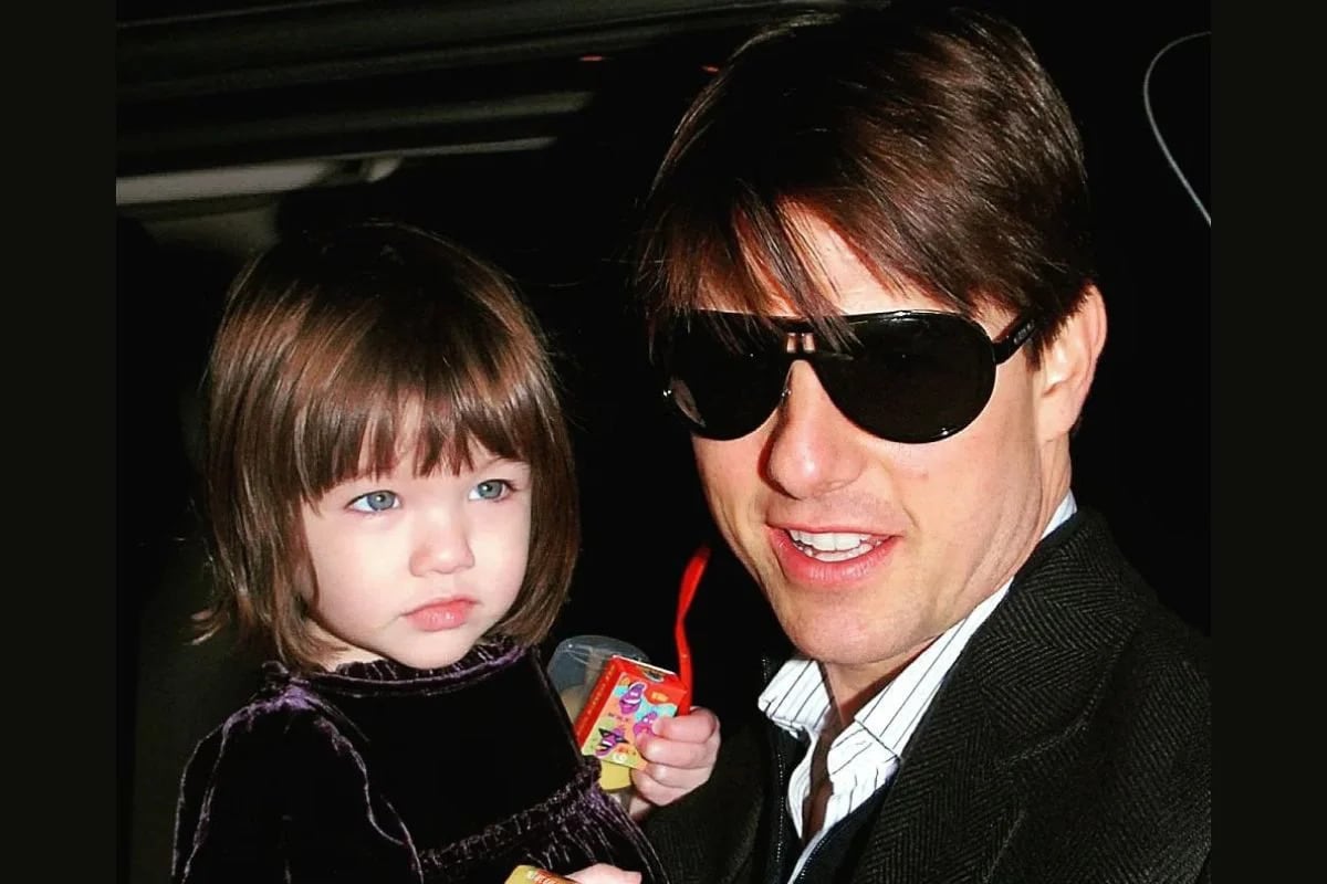 Así lucía Suri Cruise cuando era una niña