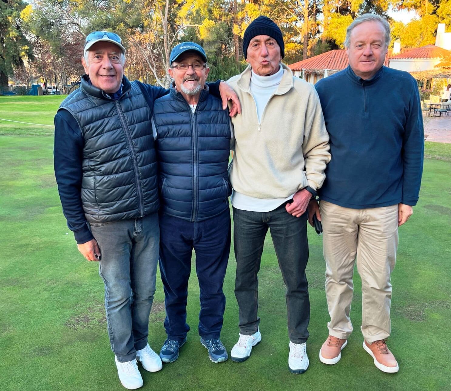 Augusto Raffaelli, Miguel Martínez, Manuel Campoy y Diego Arenas.