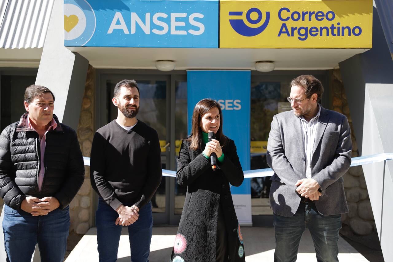 Nueva oficina de Anses en Uspallata. Foto: Anses