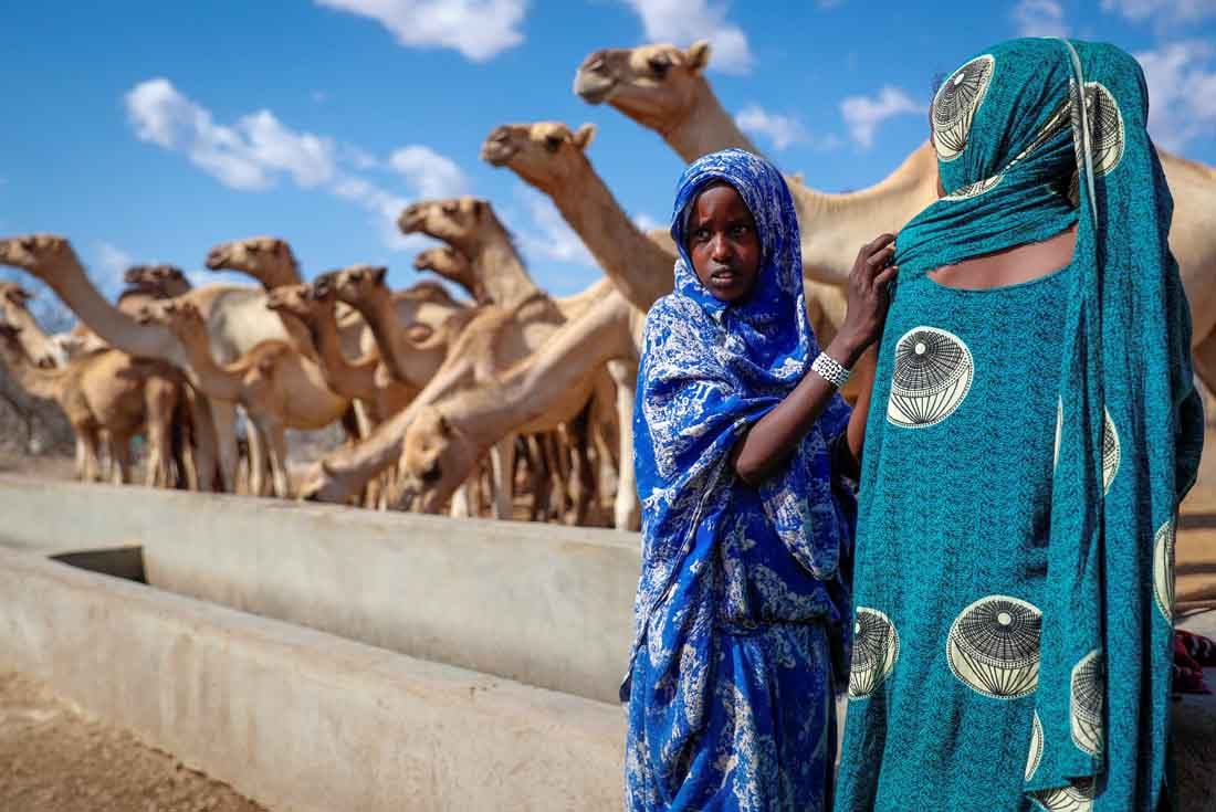 Expertos advierten que estos choques climáticos se volverán más comunes en África, que es la que menos contribuye al calentamiento global, pero la que más sufrirá. (AP /Brian Inganga)