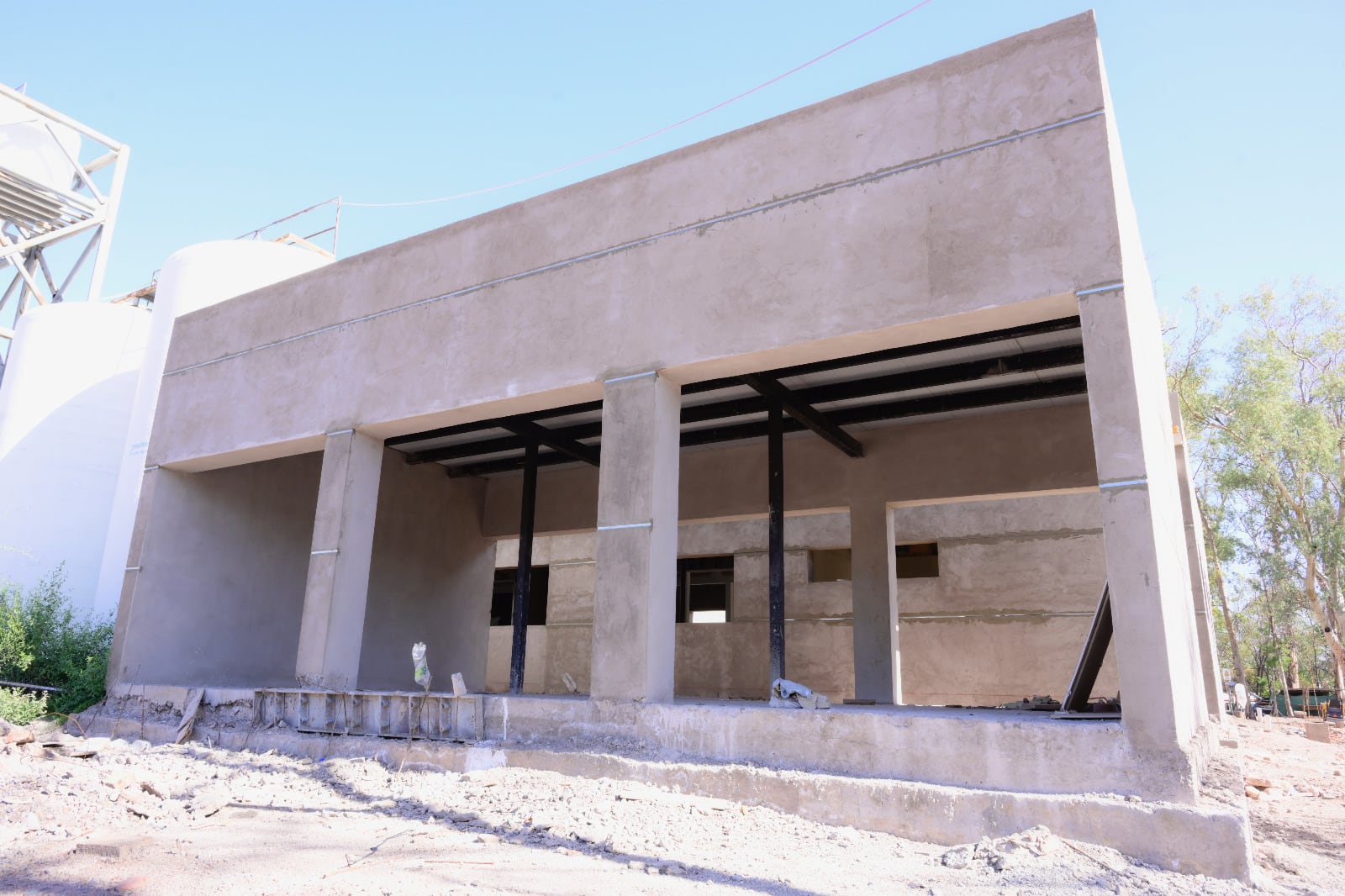 Obras en el hospital Lencinas de Godoy Cruz