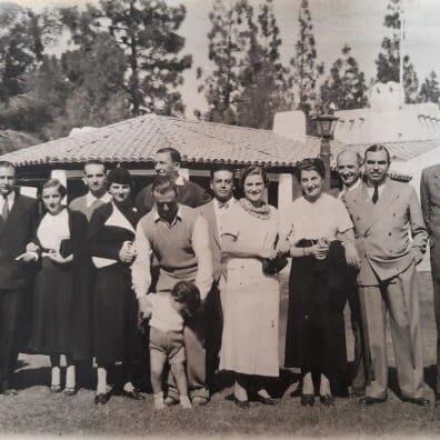 Socios fundadores del Golf Club Andino. / Gentileza.