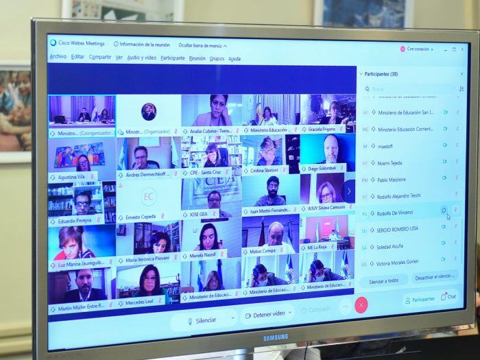 El Consejo Federal de Educación realizó la asamblea de manera virtual por las restricciones sanitarias.