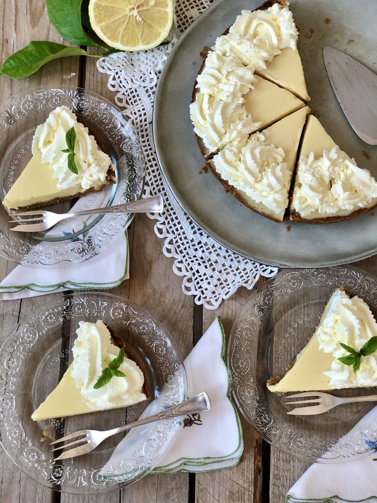 Paso a paso para hacer la tarta de limón