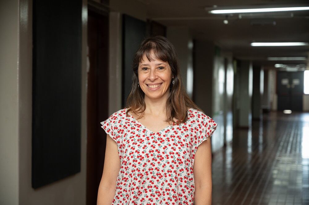 La doctora en Geografía, Carolina Beceyro, explicó que el objetivo del trabajo fue descriptivo. Foto: Unidiversidad.