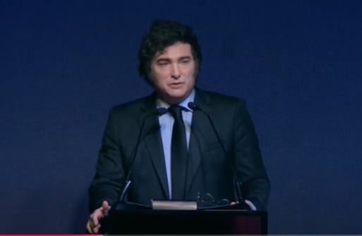 Javier Milei, presidente de la Nación.