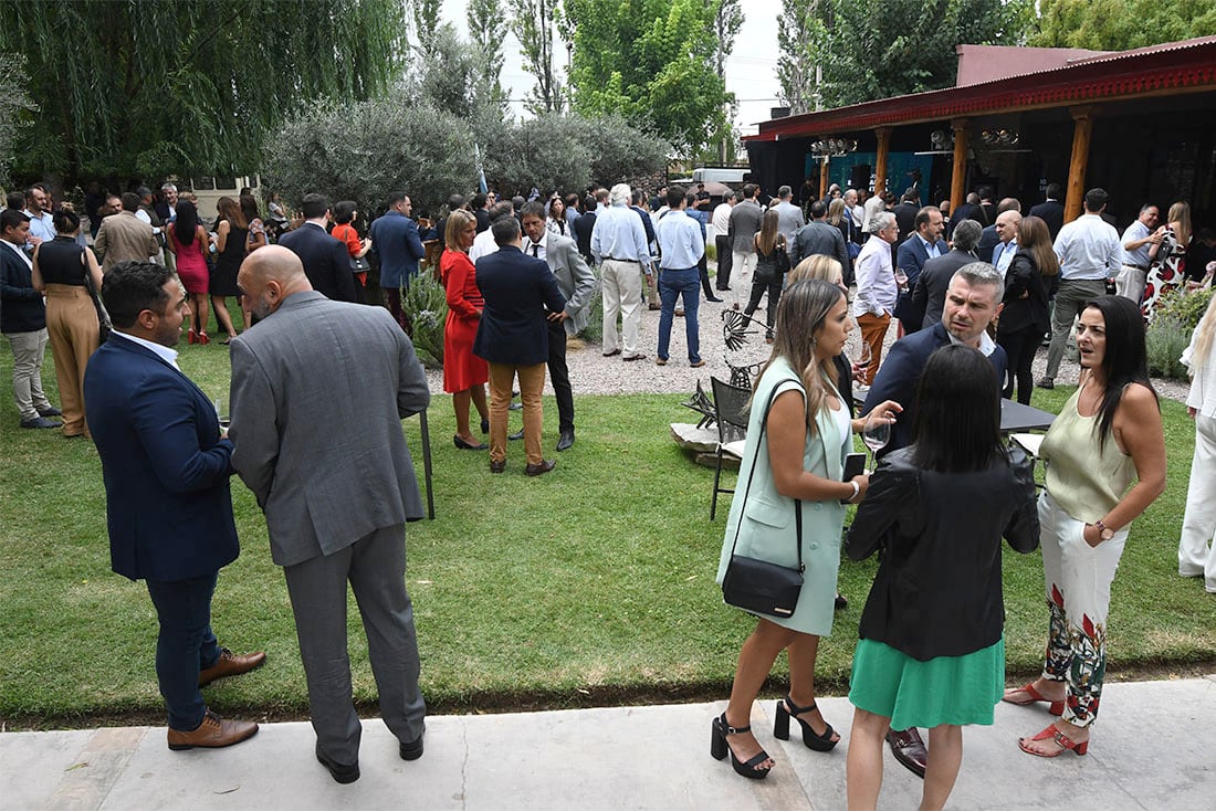 Agasajo de Bodegas de Argentina en Lamadrid state Wines de Lujan de Cuyo.  Foto: José Gutierrez  / Los Andes  