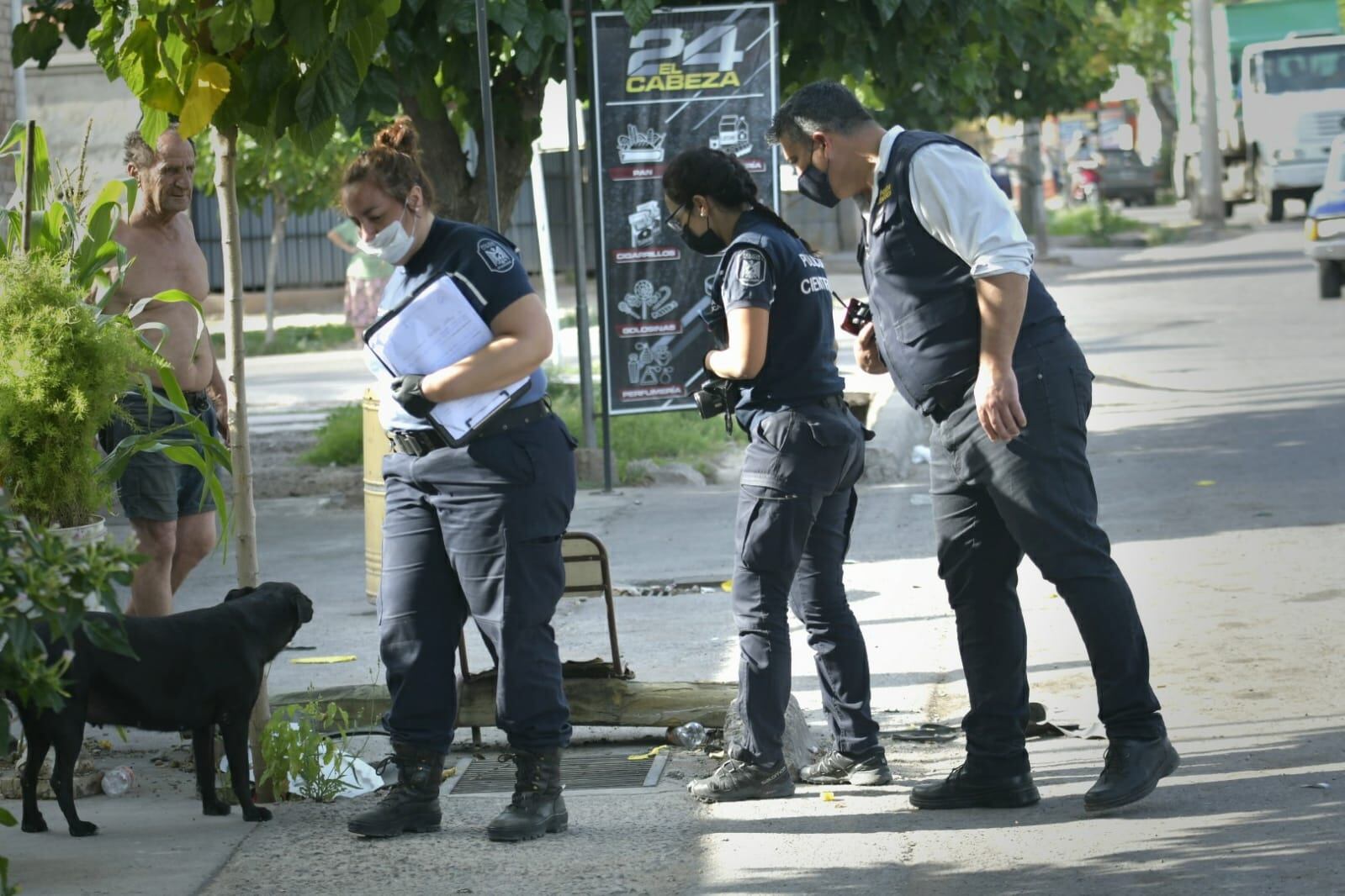 La policía no pudo encontrar el arma homicidida. / Orlando Pelichotti.