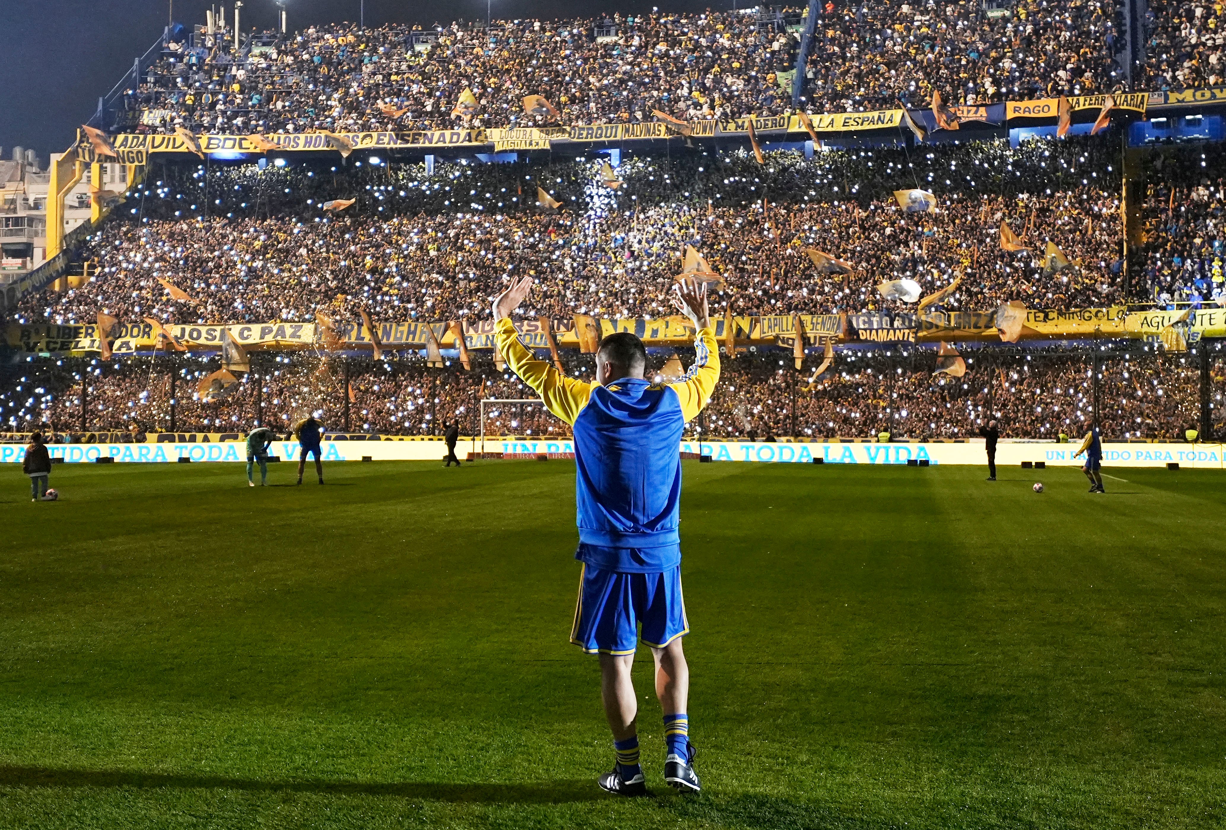 Depedida de Juan Román Riquelme en la Bombonera / Prensa Boca.