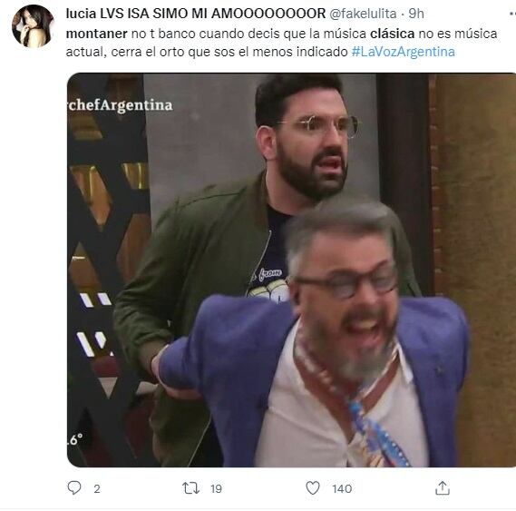 Montaner fue tendencia por criticar a Huilén y Naiquén (Team Soledad) en La Voz Argentina / Twitter