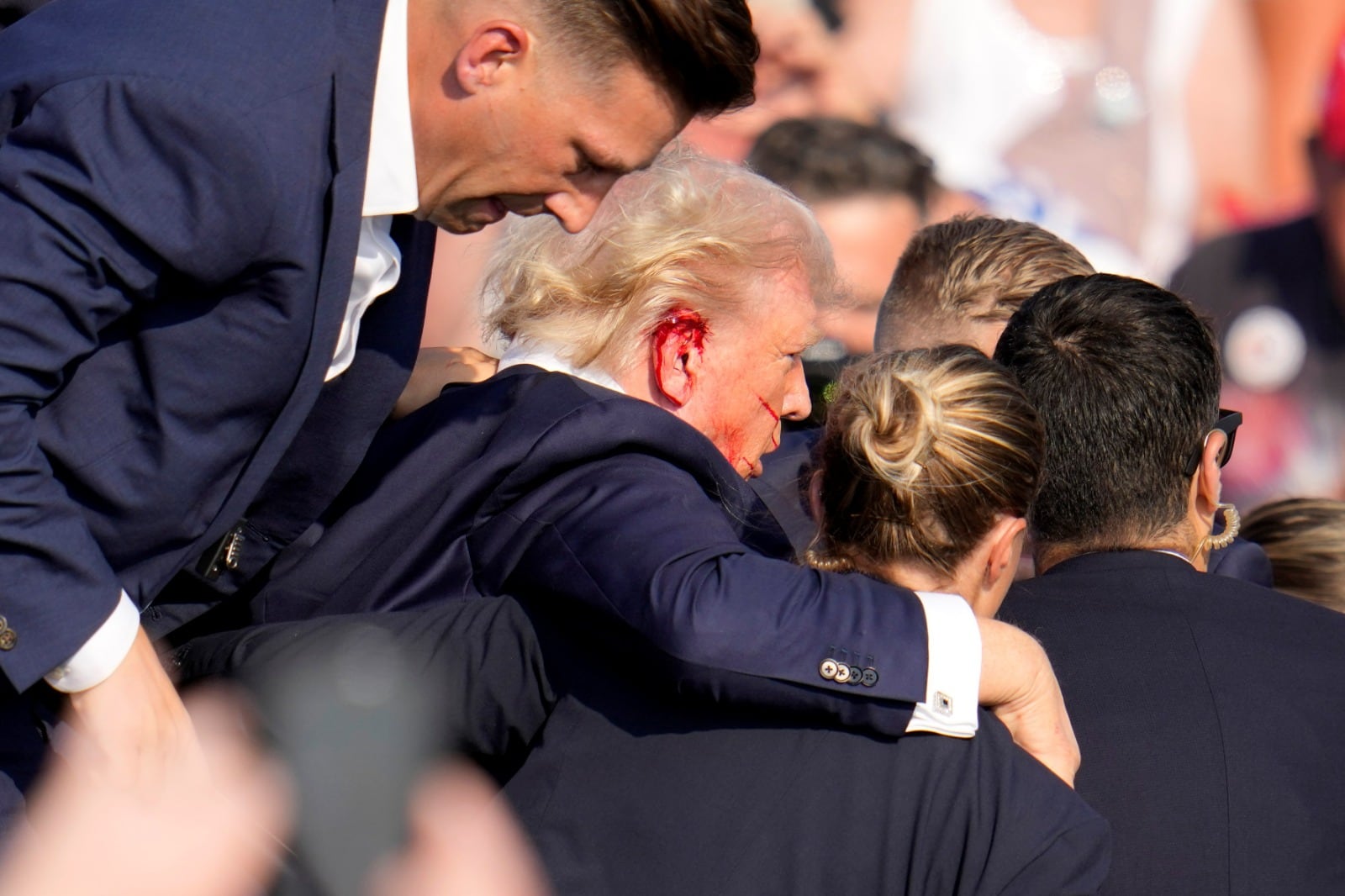 Atentado contra Trump. (AP)