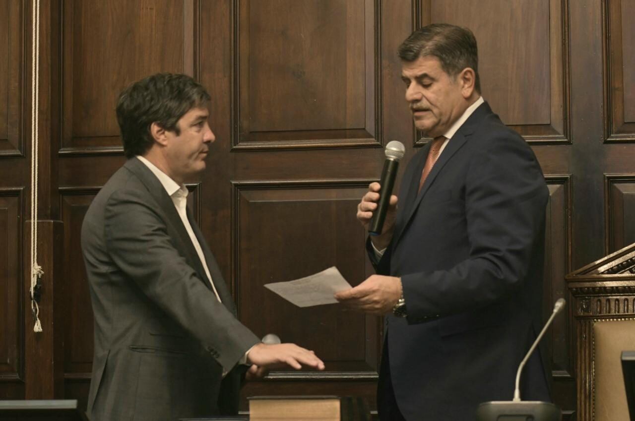 El ex senador del Pro ahora es funcionario de Hebe Casado. 
Foto: Orlando Pelichotti