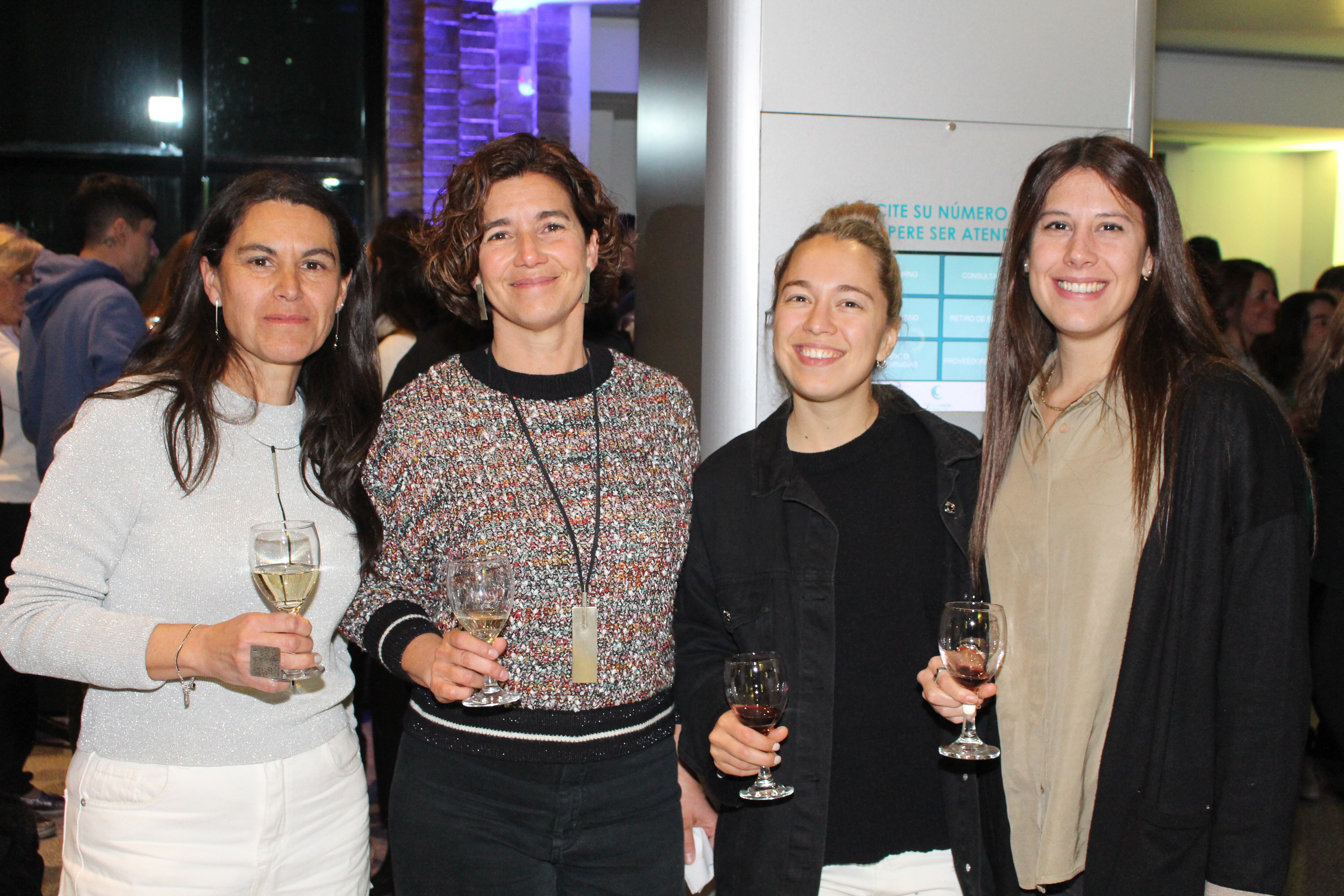 Vanina Raggio, Eugenia Mora, Agostina Difilippo y Fernanda Cony.