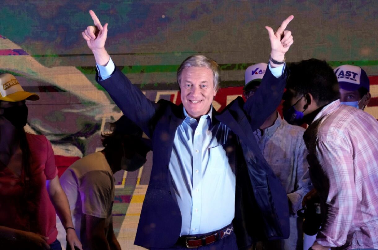 José Antonio Kast, candidato a presidente del Partido Republicano en Chile (AP)