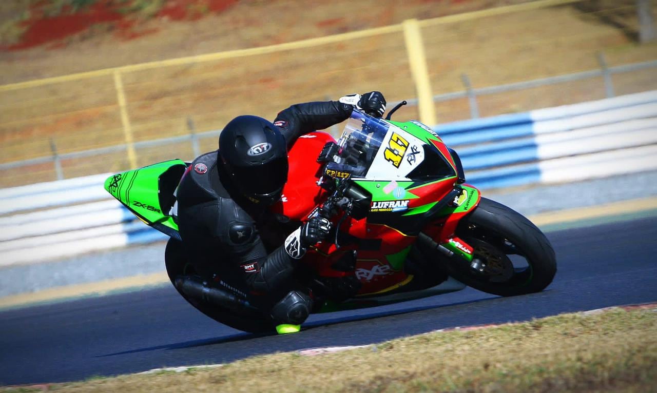 El mendocino Franco Pandolfino, que este fin de semana se quedó con la tercera fecha del Goiás Superbike