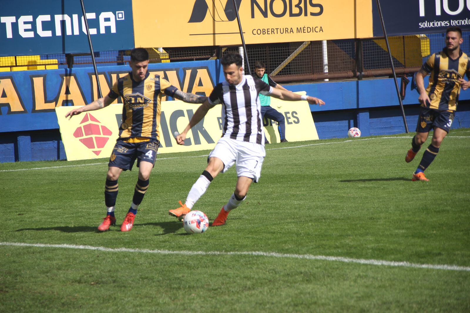 Gimnasia intenta remontar el 0-1 frente a Atlanta. /Gentileza Prensa de Atlanta