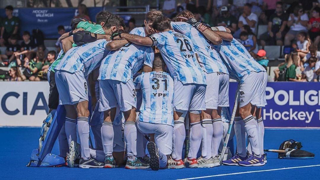 Los Leones inician una nueva participación en la FIH Pro League, en Mendoza, ante dos rivales europeos muy fuertes. (Prensa CAH)