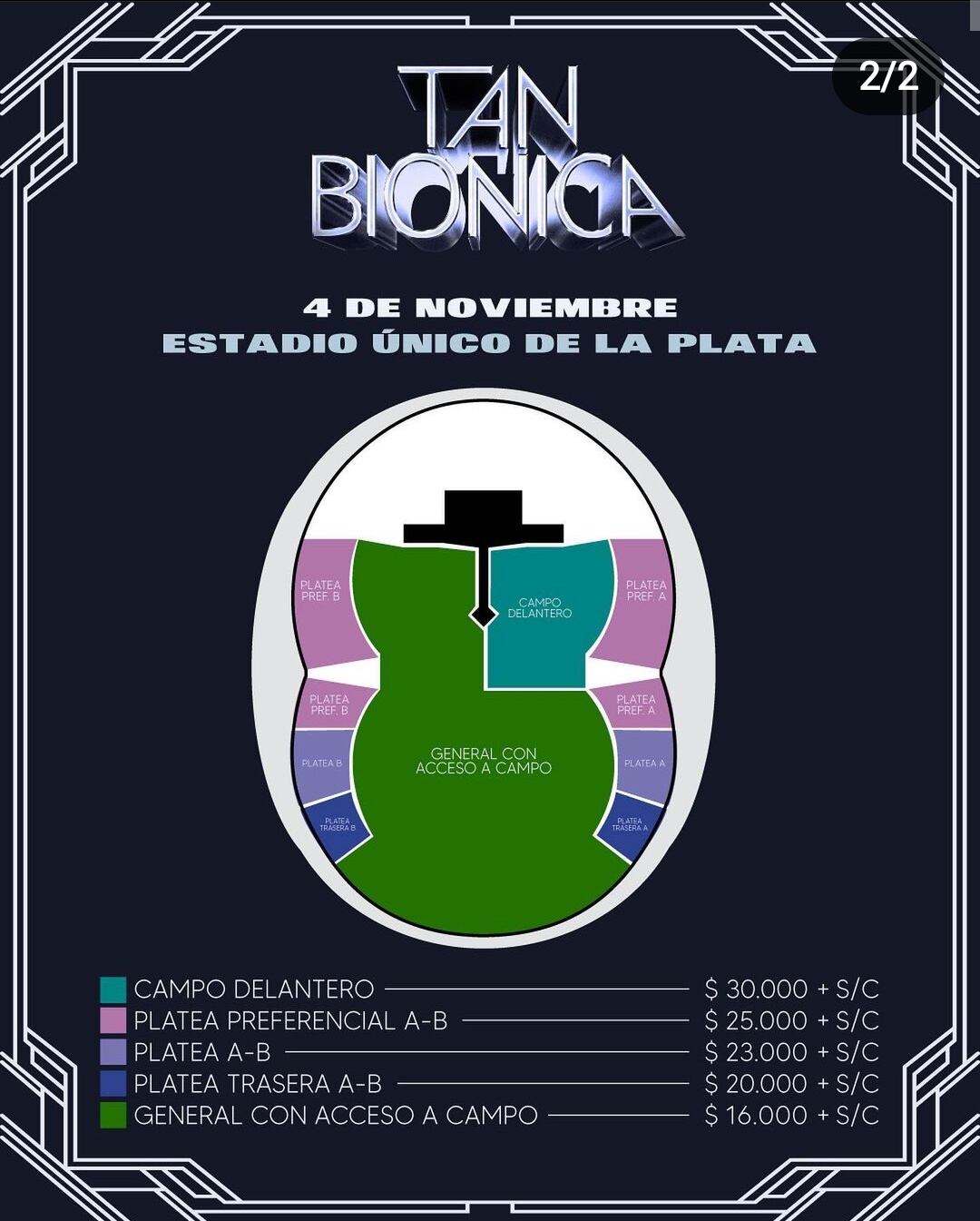 Detalles del nuevo show de Tan Biónica.