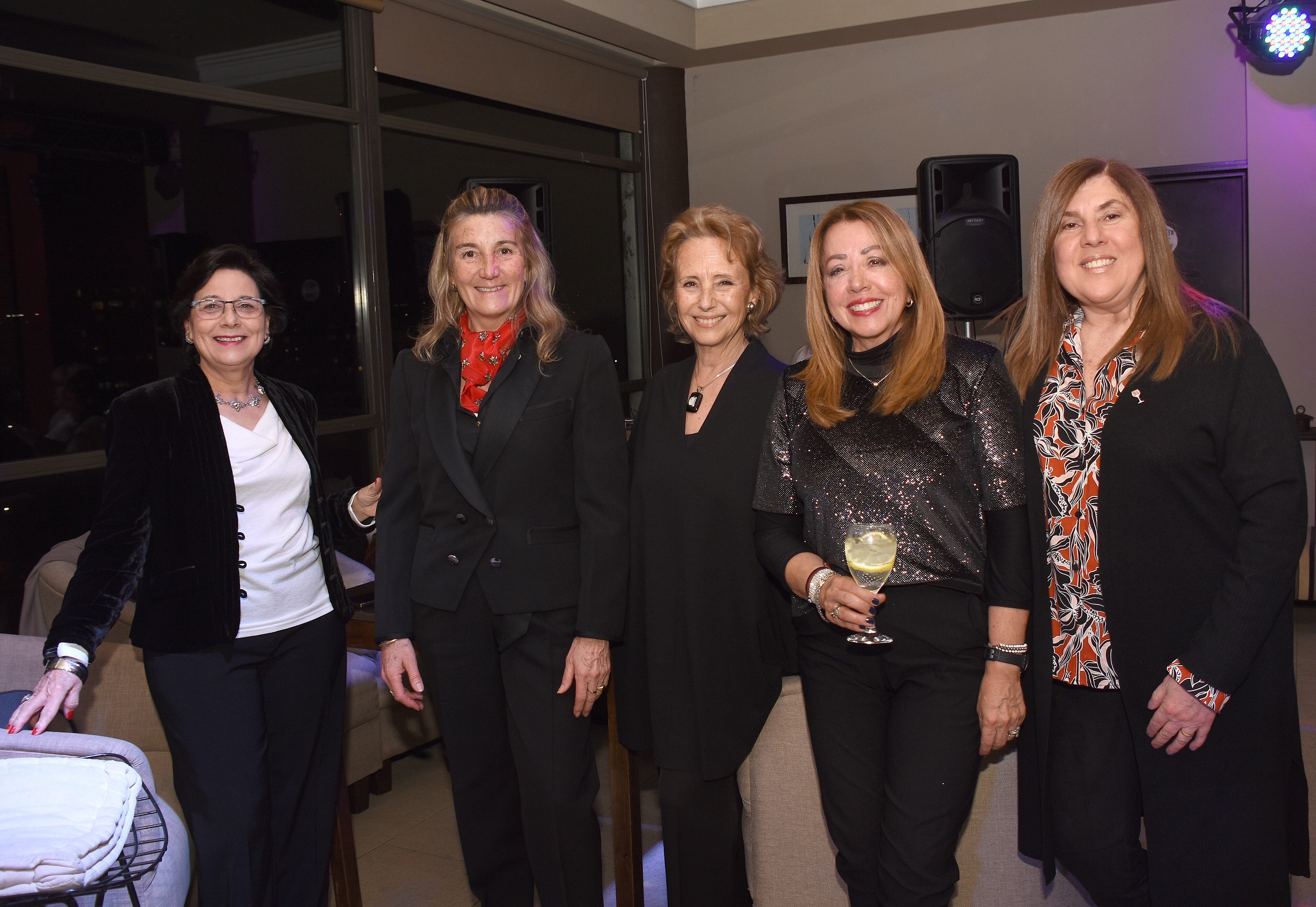 Cristina Pandolfi, Claudia Yanzón, Eliana Bórmida, Adriana Martínez y Ana Gaibazzi