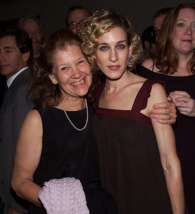 Sarah Jessica Parker junto a su madre.