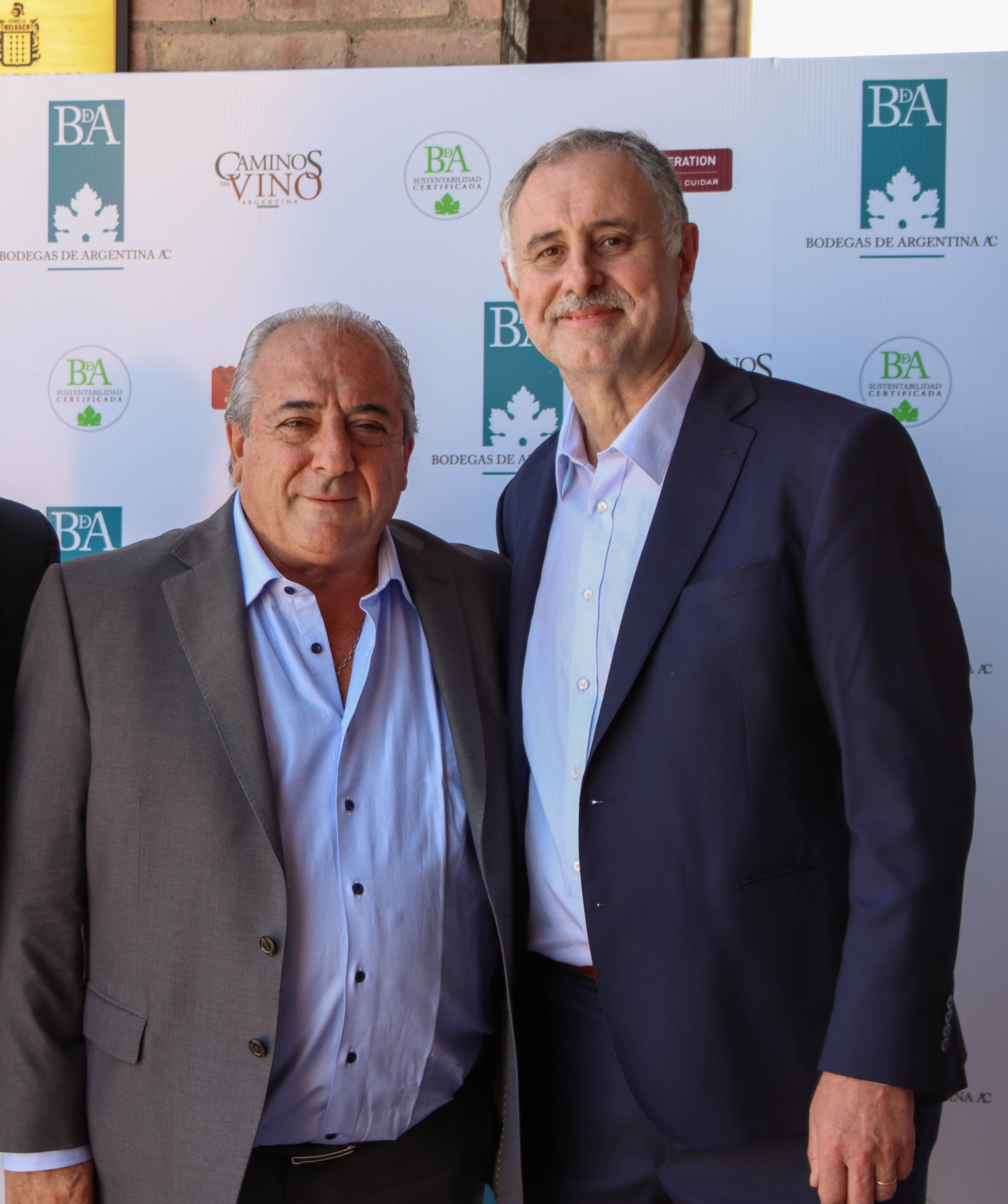 Walter Bressia y Milton Kuret, Presidente y Director Ejecutivo de Bodegas de Argentina