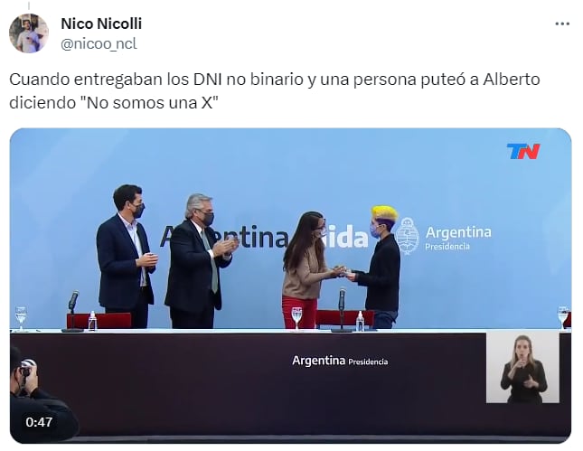 El desopilante hilo viral con los “mejores momentos” del gobierno de Alberto Fernández  - X Nicolás Nicolli