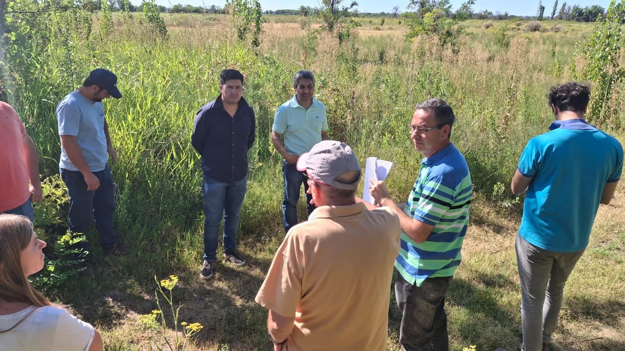 Modernización sistema de riego canal Bombal: 4 empresas realizaron la visita de obra