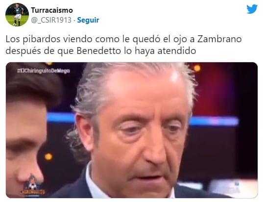 Los memes sobre la pelea entre Benedetto y Zambrano