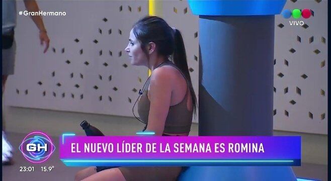 Romina, la líder de la semana