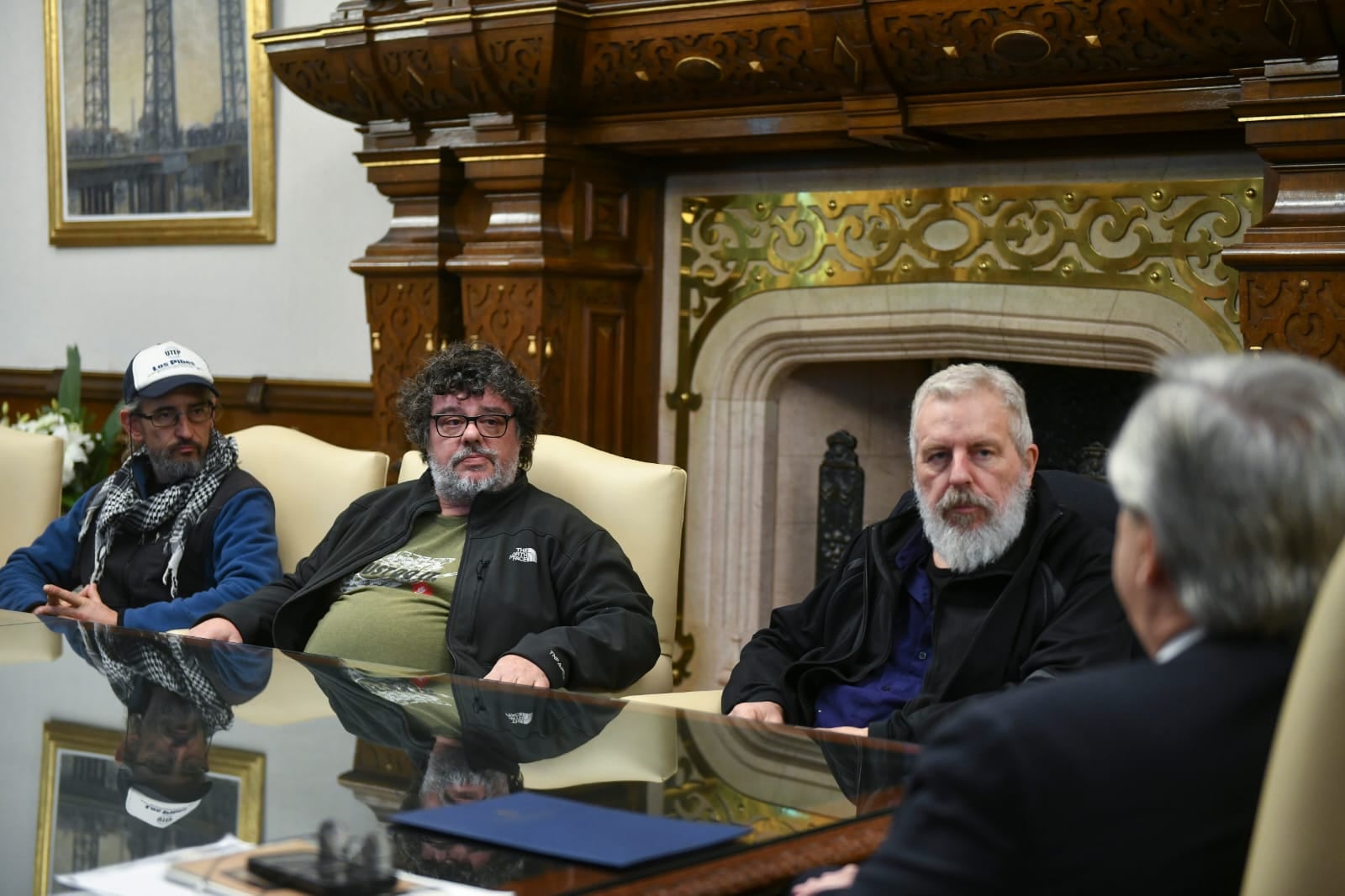 La reunió fue el 13 de julio en la Casa Rosada. 