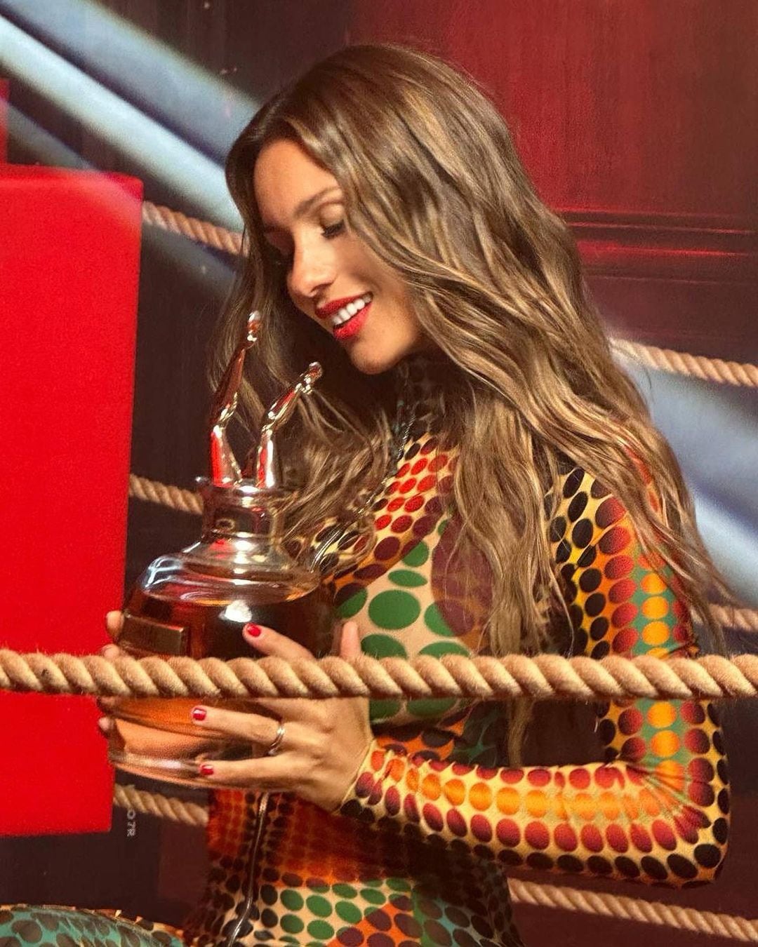 Pampita y una producción que deslumbró.