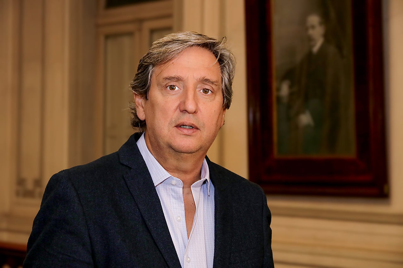 Emir Félix ex intendente de San Rafael y candidato a presidente del Partido Justicialista de Mendoza. Foto: Los Andes