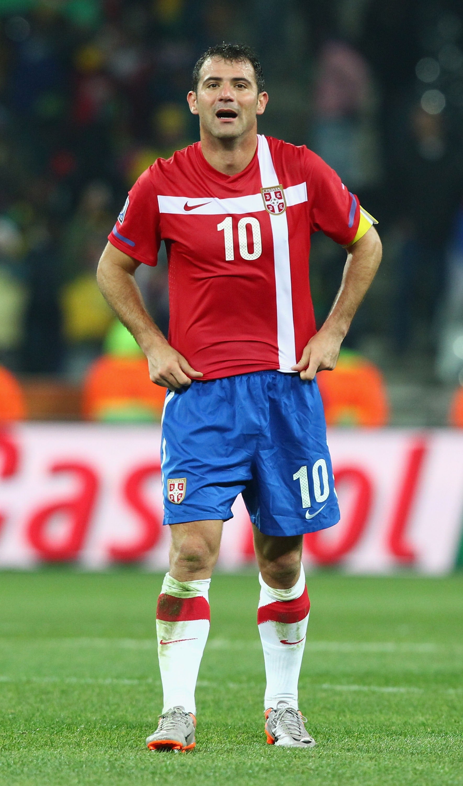 Dejan Stanković en el Mundial 2010