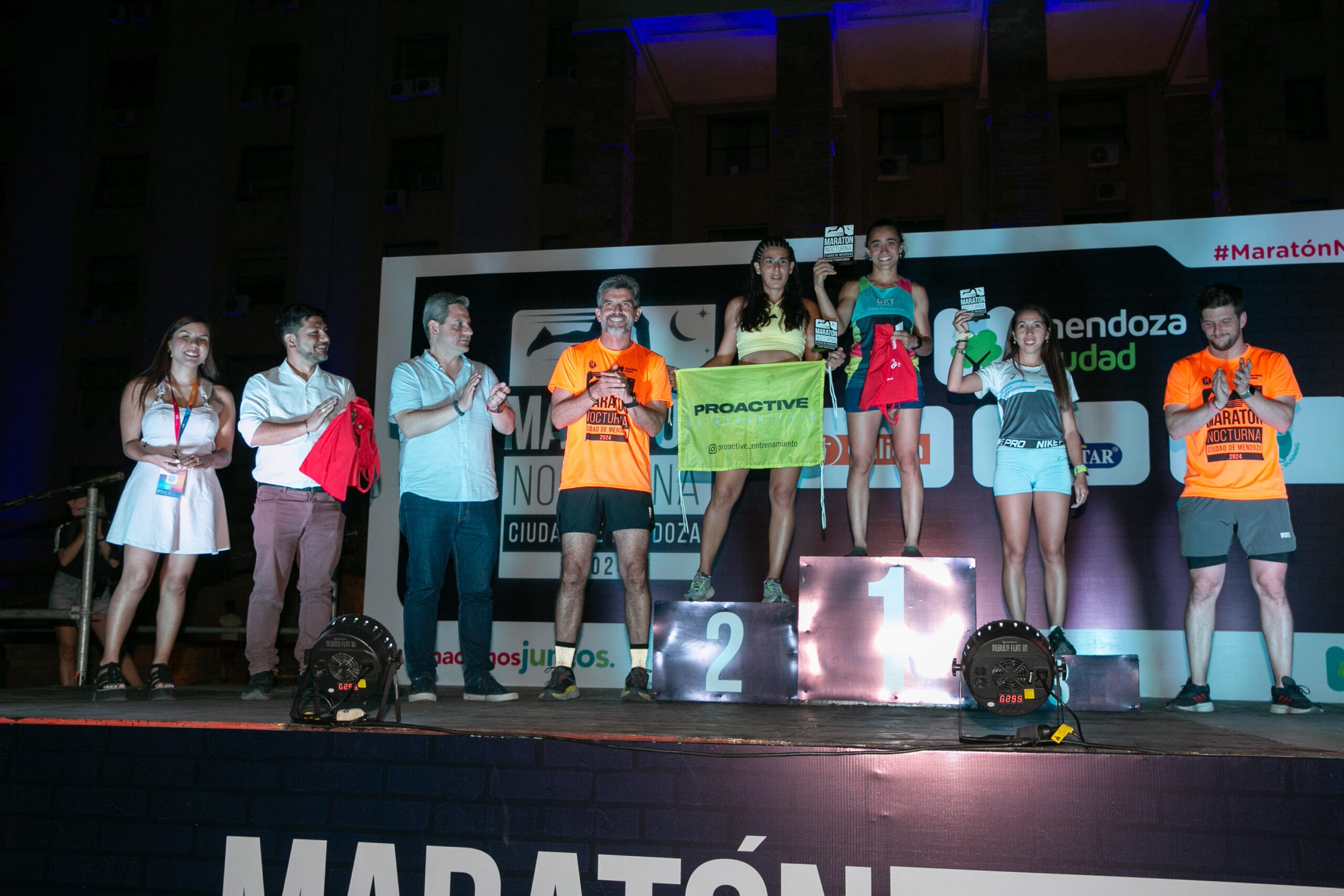 Más de 1.500 personas le dieron vida a la tercera edición de la Maratón Nocturna de la Ciudad