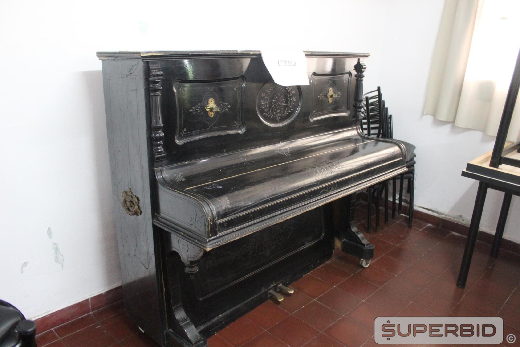 Piano Glaser. La base es de $300.000. Foto: Superbid