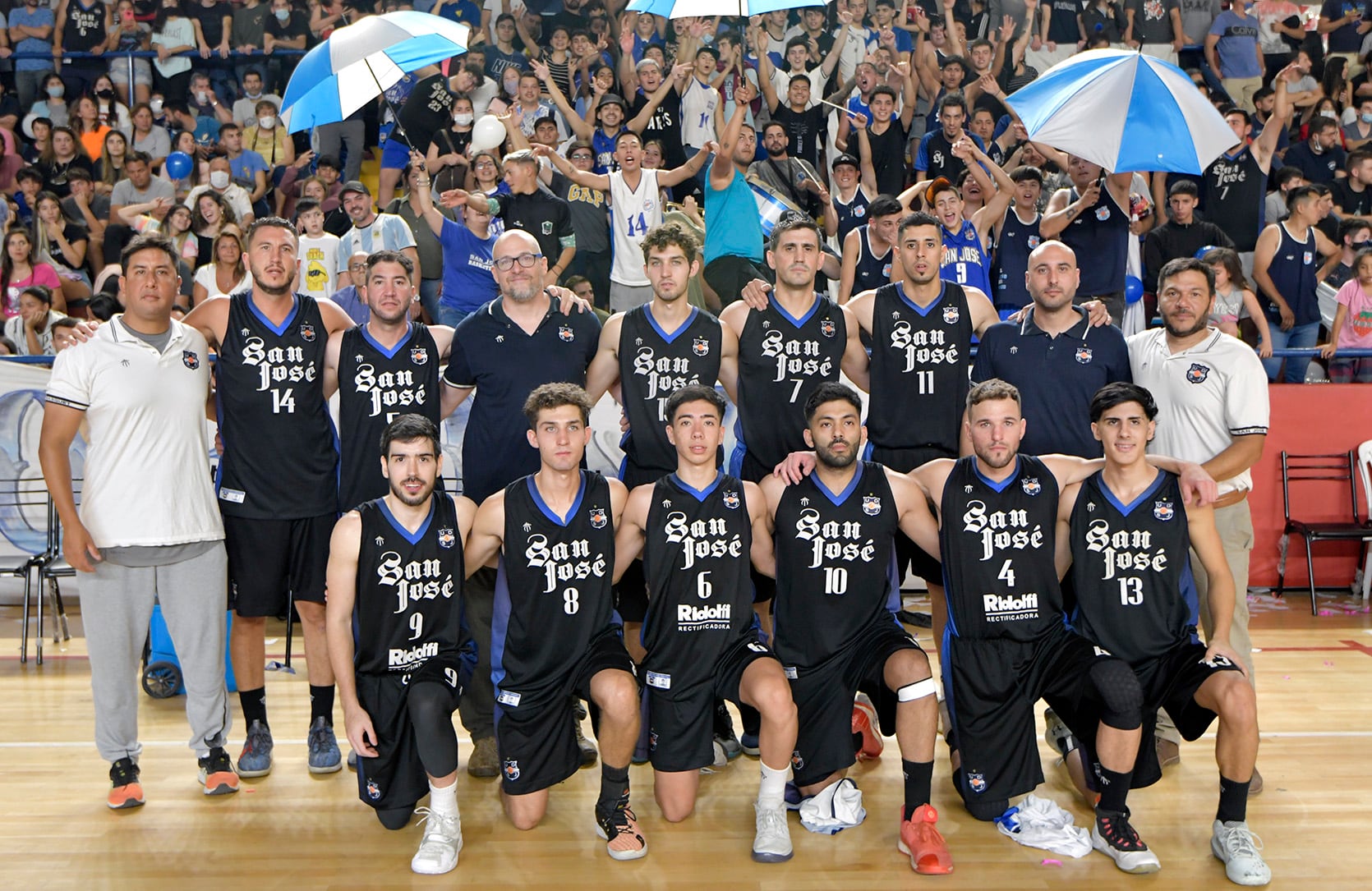 Todo el equipo de Unión Deportiva San José. Foto Orlando Pelichotti