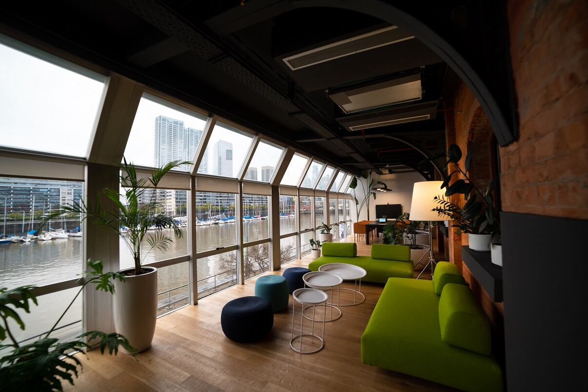 Las oficinas de Google Argentina en Puerto Madero