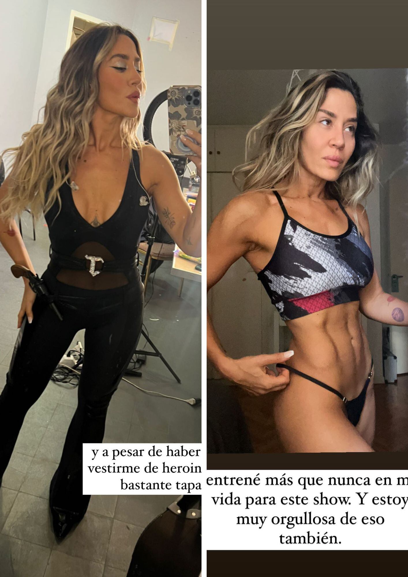 El esfuerzo físico de Jimena Barón para su Mala Sangre Tour