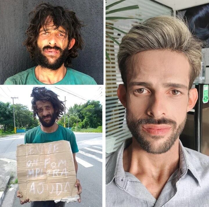 La increíble transformación de Bruno.