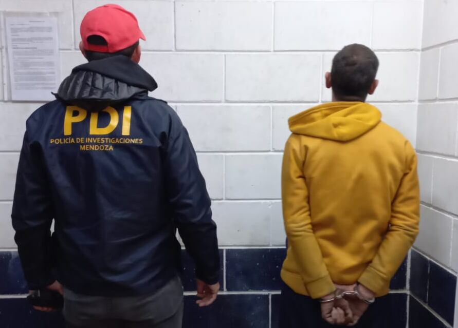 Omar Roggerone tras ser detenido por el crimen de David Piroli. - Gentileza / Ministerio de Seguridad